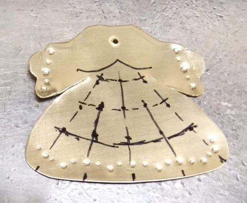 Judy Larson's Angel Ornament  - , Holiday Designs, Cutting, Cutting Tool, Cutters, Forging, Forging Jewelry, Jewelry Forging, How To Punch Holes, Hole Punching, Punch A Hole, Stamping, Stamps, Texturing, angel ornament